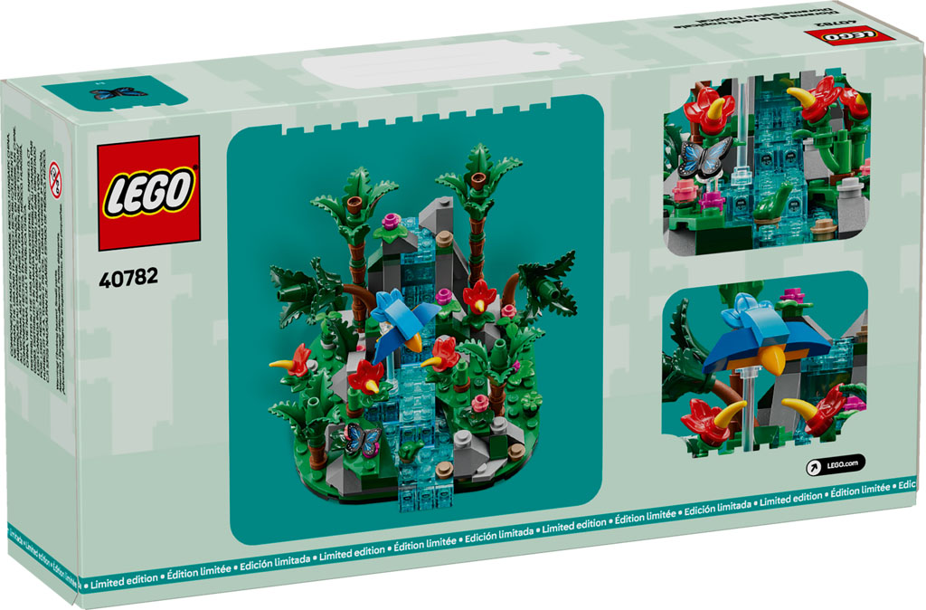 LEGO Tropical Rainforest Diorama 40782 2