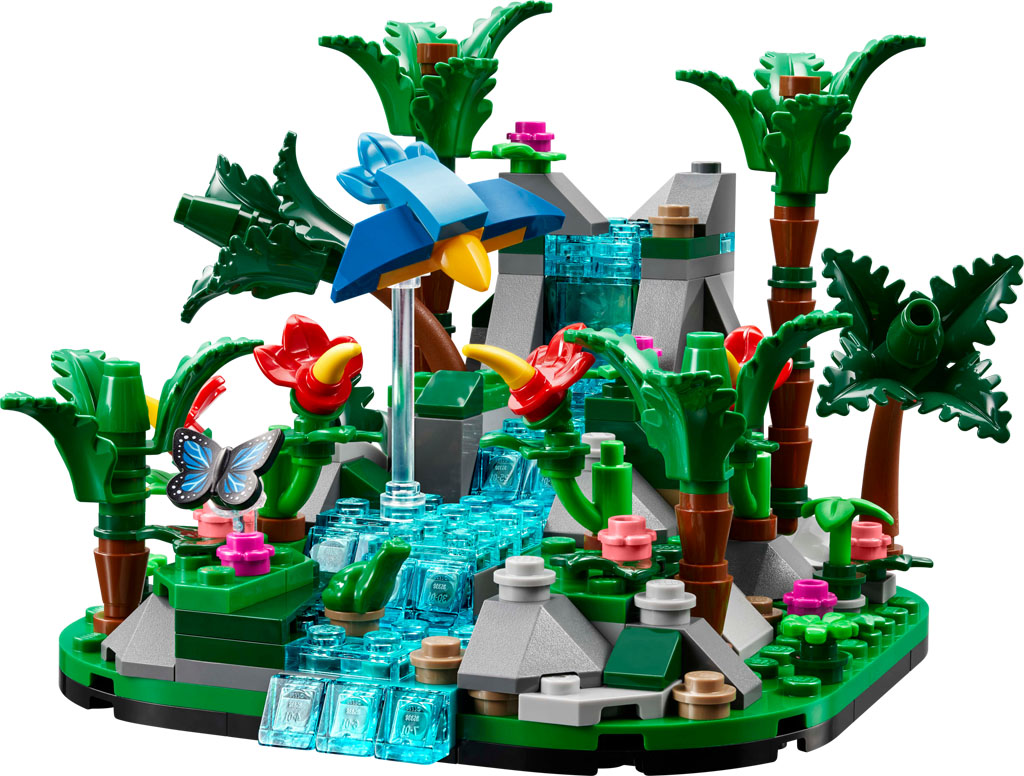 LEGO Tropical Rainforest Diorama 40782 3