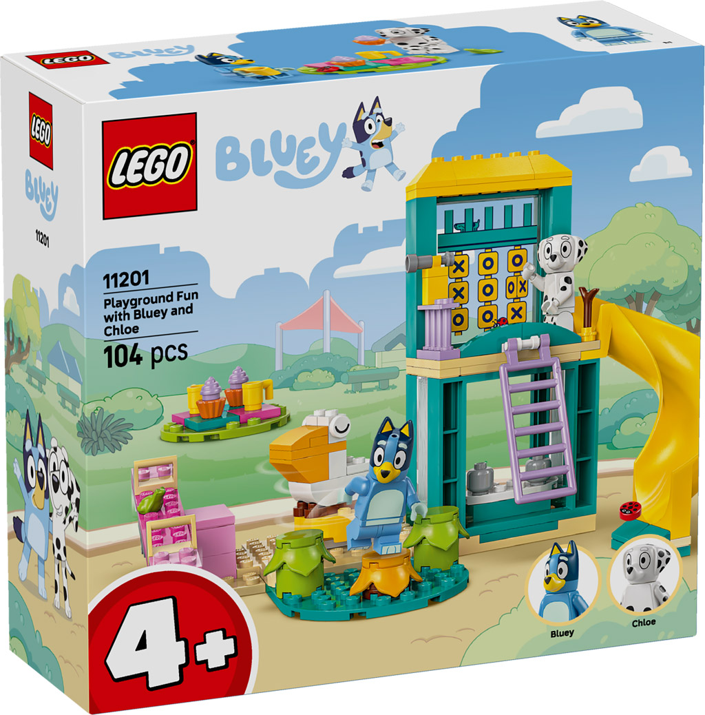 LEGO Bluey Playground Fun With Bluey And Chloe 11201