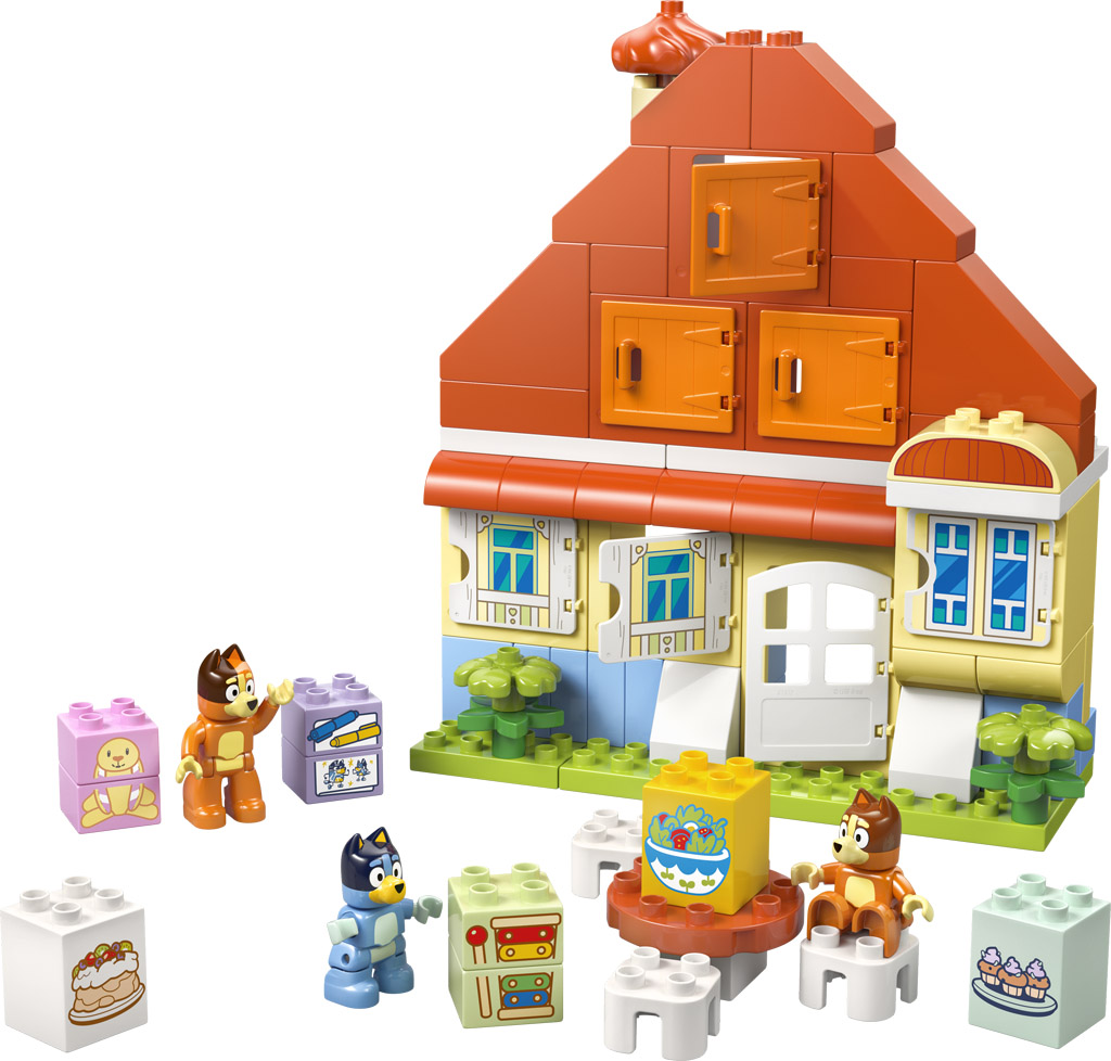 LEGO DUPLO Bluey Blueys Family House With Memory Game 10459 3