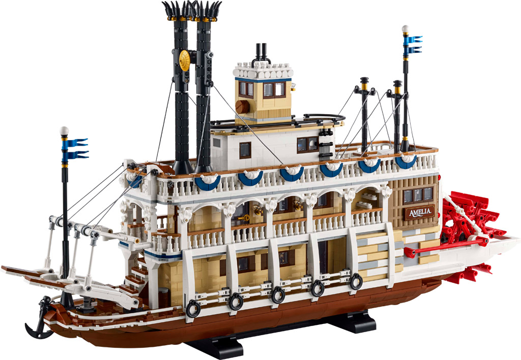 LEGO Ideas River Steamboat 21356 3