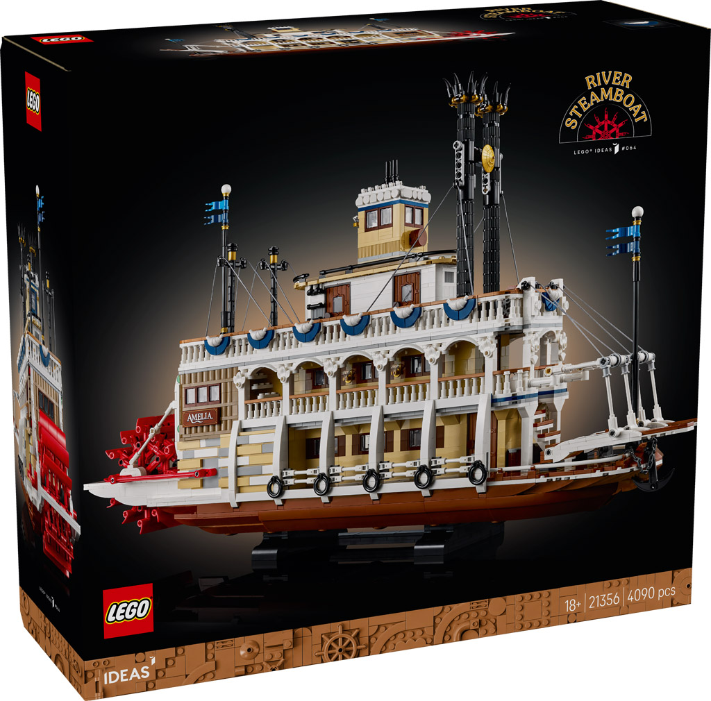 LEGO Ideas River Steamboat 21356