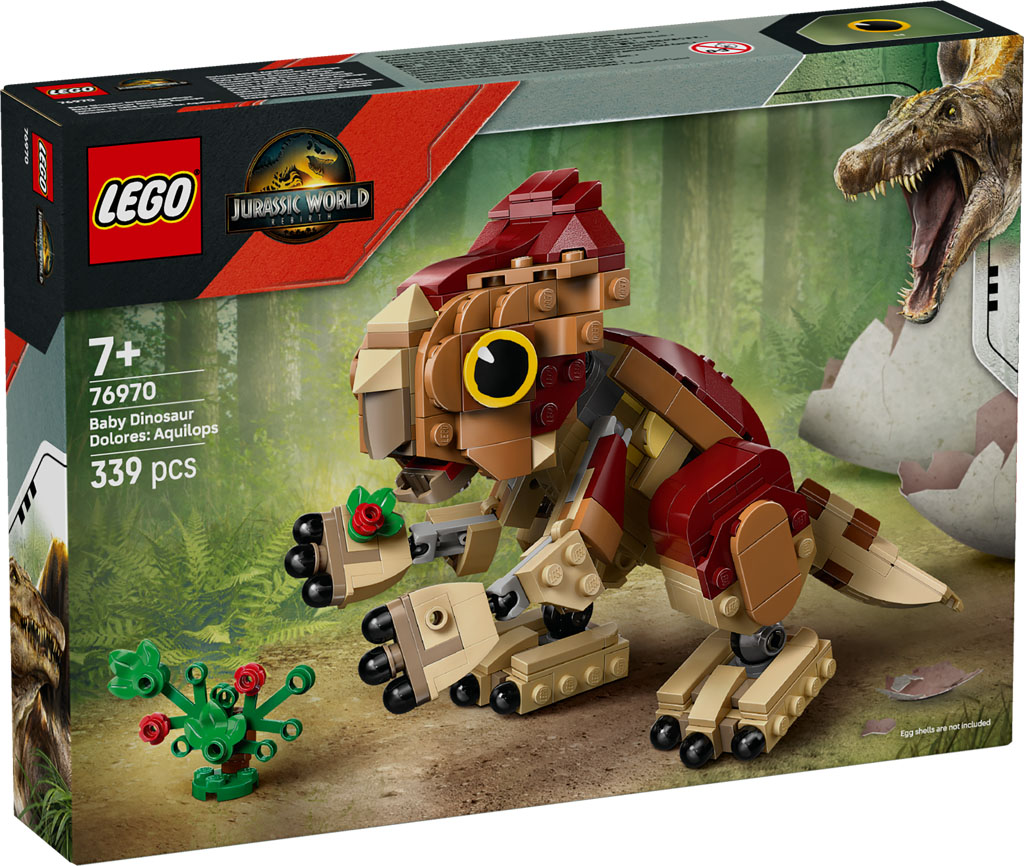 LEGO Jurassic World Rebirth Baby Dinosaur Dolores Aquilops 76970